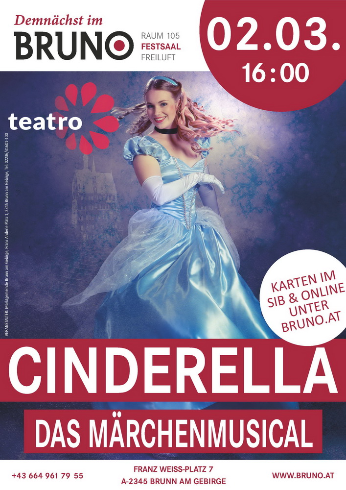 Plakat Musical Cinderella