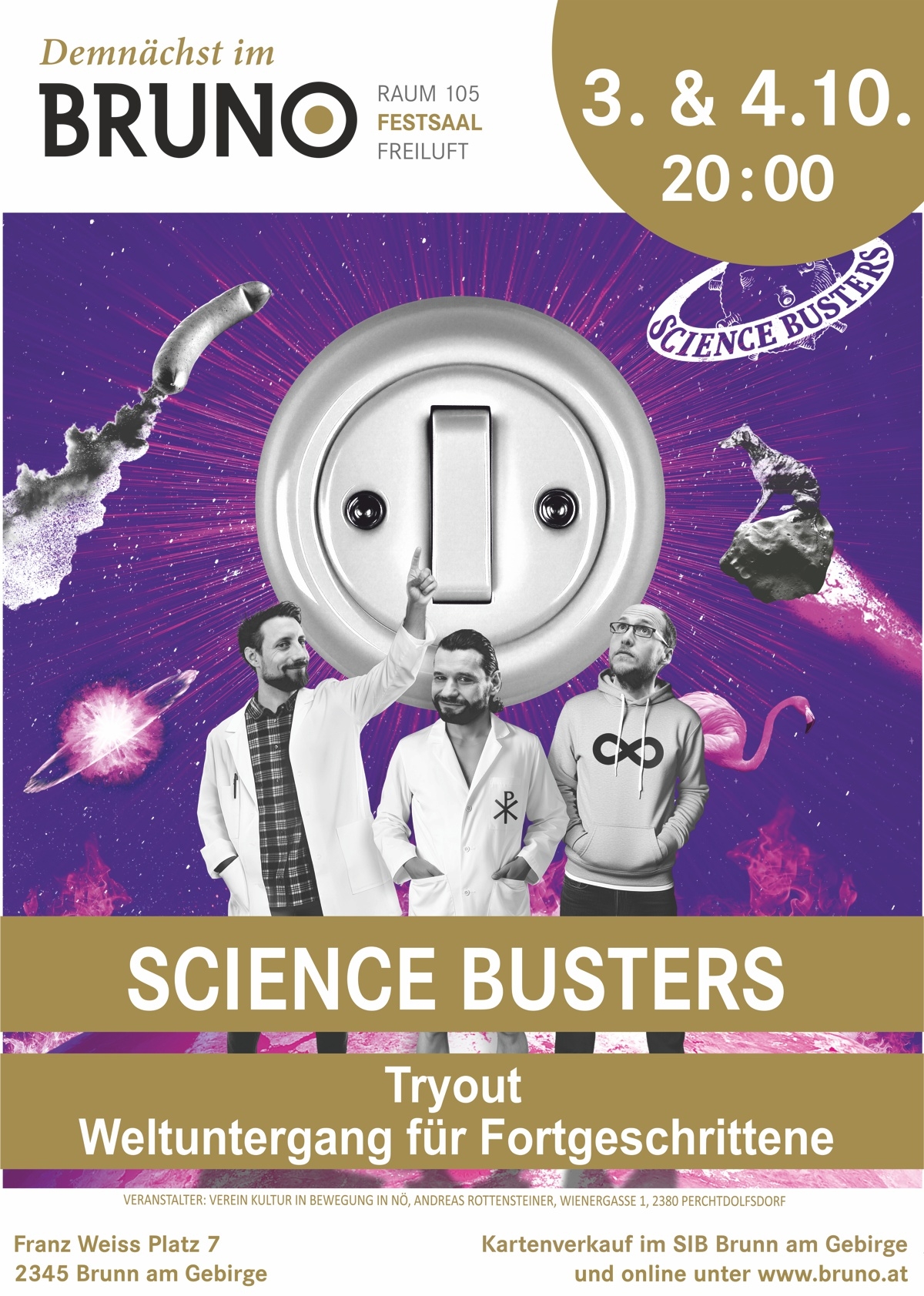 Science Busters Plakat