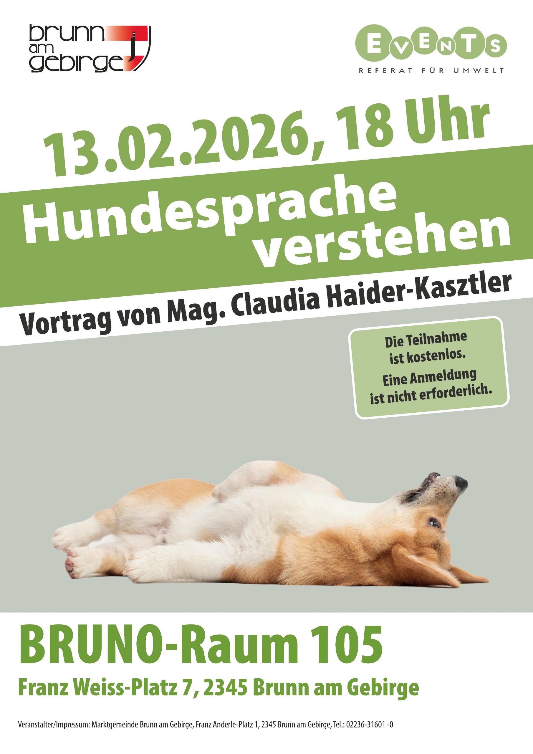 Vortrag Hundesprache verstehen