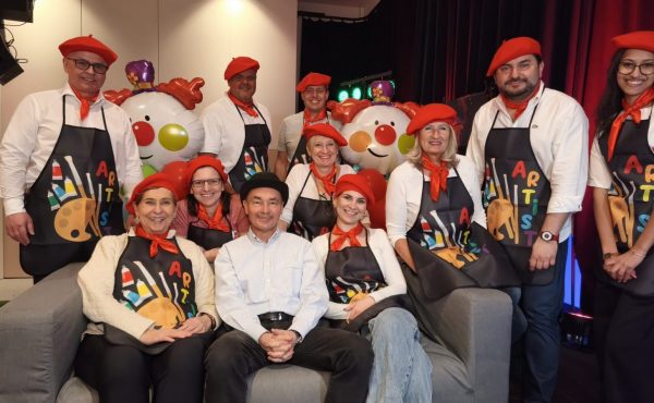 Gruppenfoto Kindermaskenball